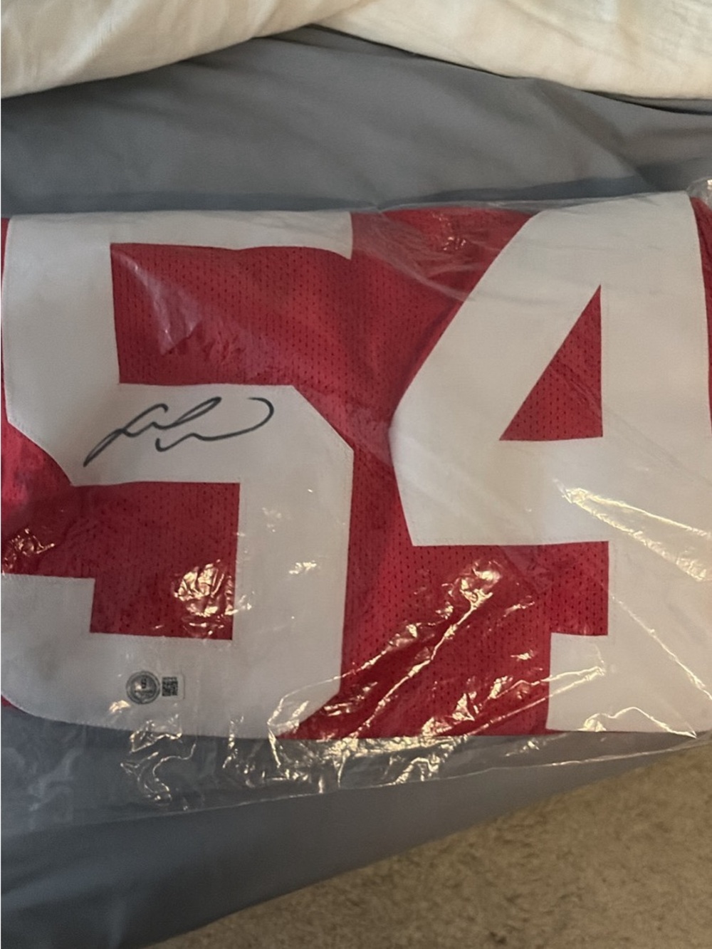 AUTHENTIC signed Fred Warner Jersey